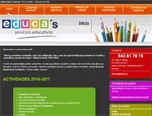 Tablet Screenshot of educas.es